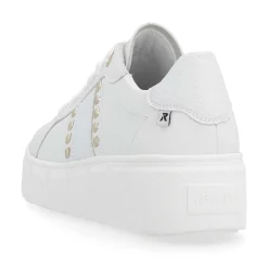 Rieker Dame Sneaker Lav Diamant Hvid