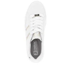 Rieker Dame Sneaker Lav Diamant Hvid