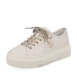 Rieker Dame Sneaker Lav Gammel Hvid