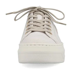 Rieker Dame Sneaker Lav Gammel Hvid