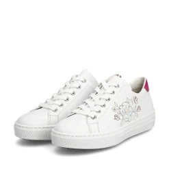 Rieker Dame Sneaker Lav Krystal Hvid