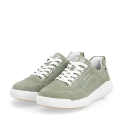 Rieker Dame Sneaker Lav Khaki