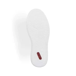 Rieker Dame Sneaker Lav Krystal Hvid