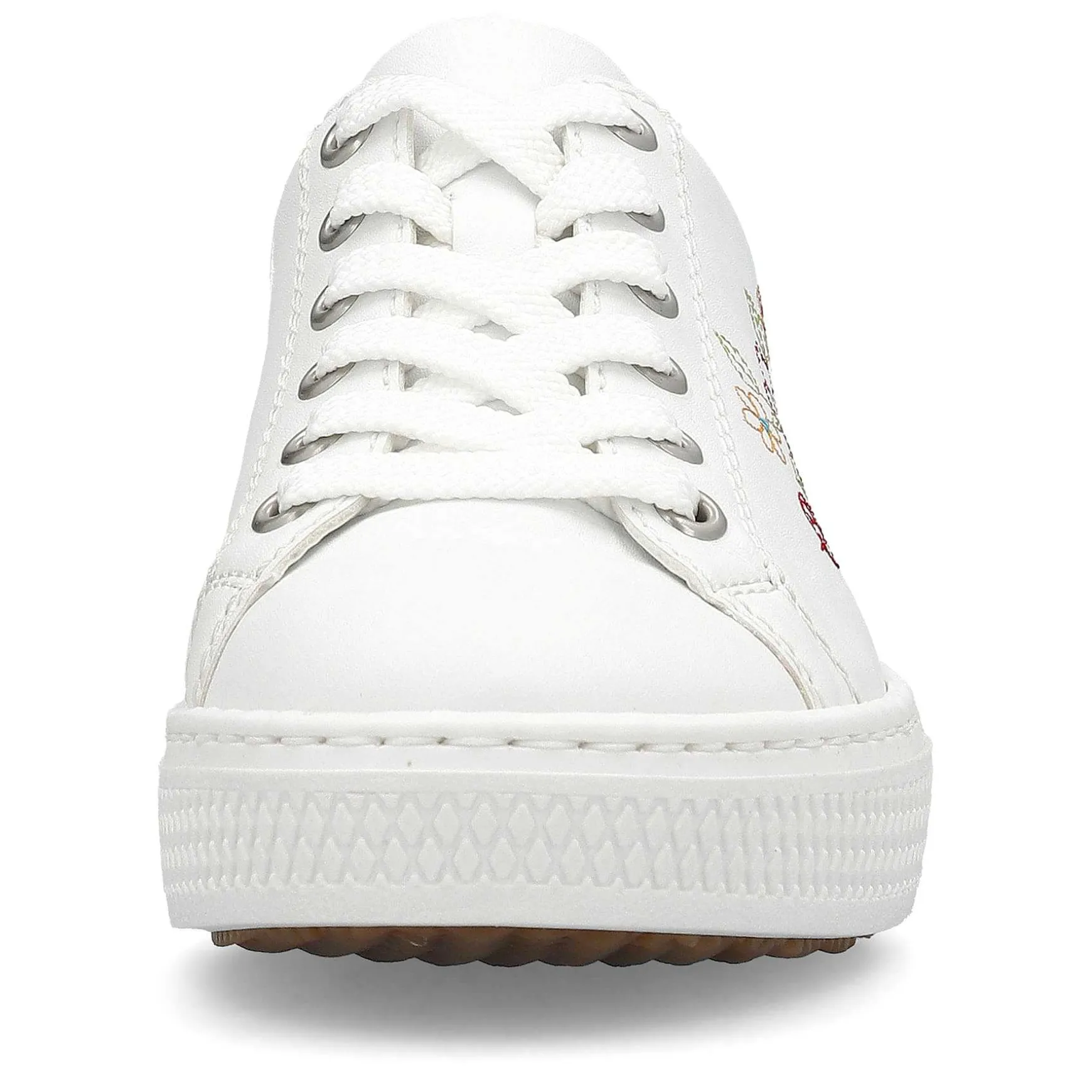 Rieker Dame Sneaker Lav Krystal Hvid