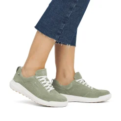 Rieker Dame Sneaker Lav Khaki