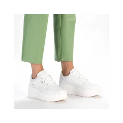 Rieker Dame Sneaker Lav Krystal Hvid