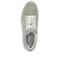 Rieker Dame Sneaker Lav Khaki