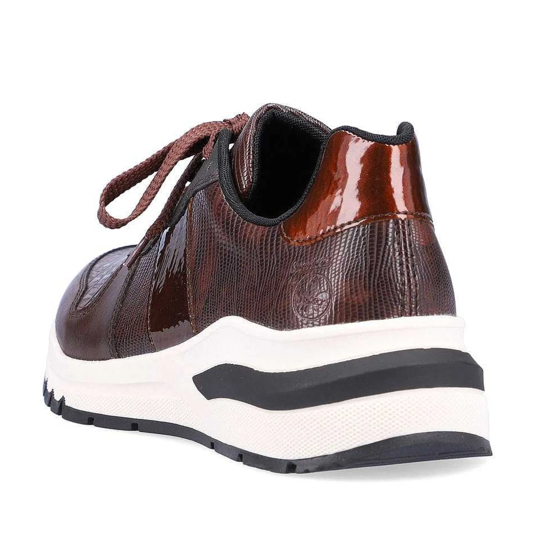 Rieker Dame Sneaker Lav Kaffe Brun