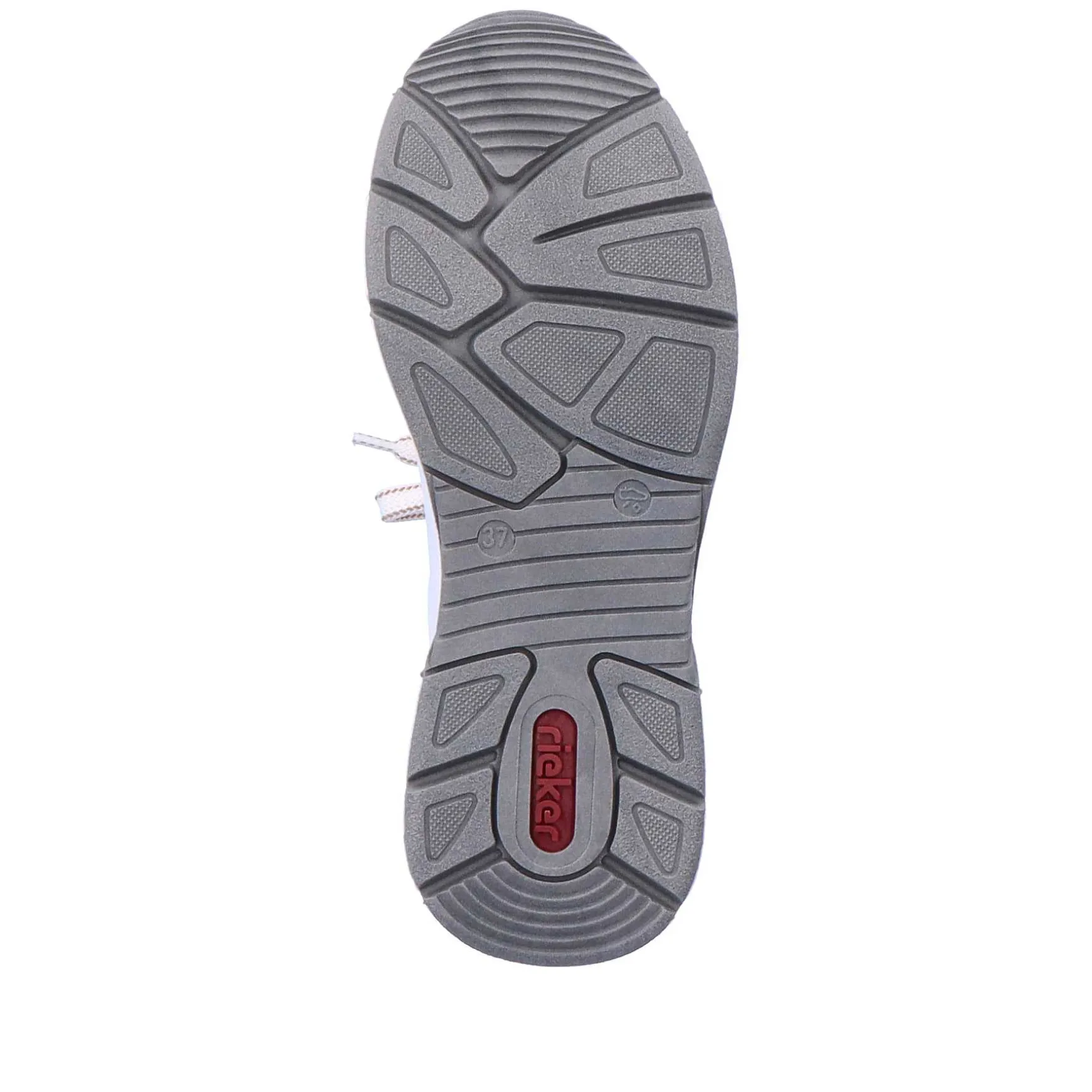 Rieker Dame Sneaker Lav Krystal Hvid