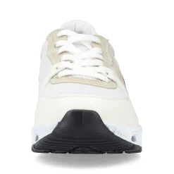 Rieker Dame Sneaker Lav Perle Hvid-Sand Beige