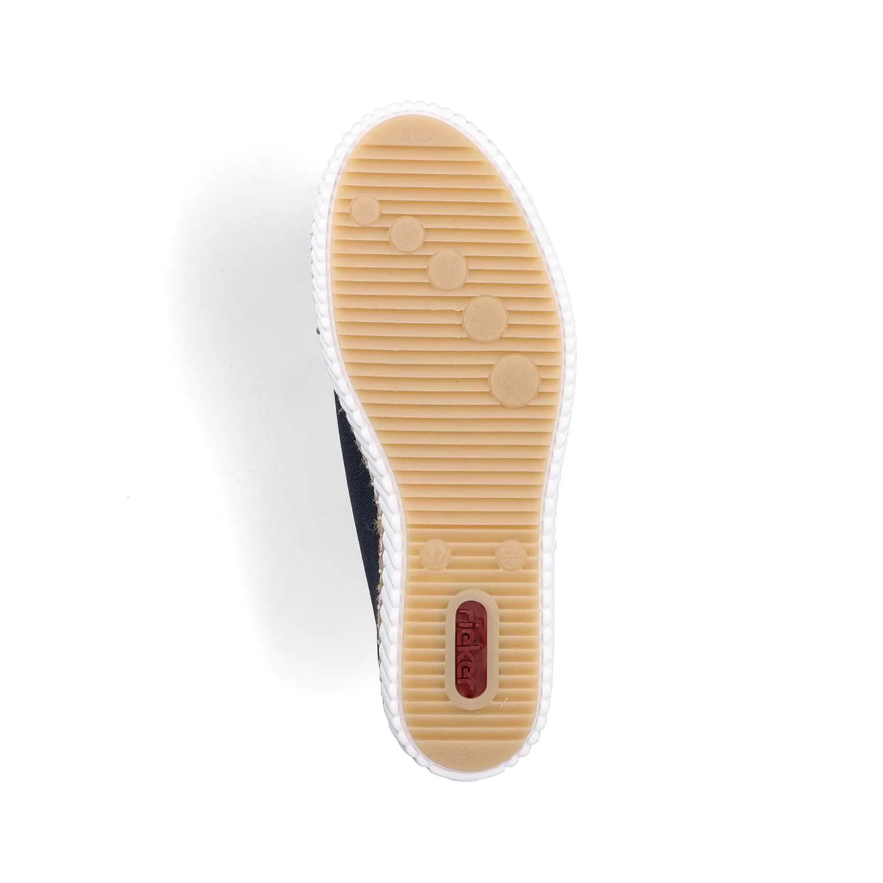 Rieker Dame Sneaker Lav Stal Bla