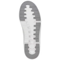 Rieker Dame Sneaker Lav Sne-Hvid Aegte-Rod