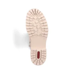 Rieker DamebikerStøvler Cremebeige