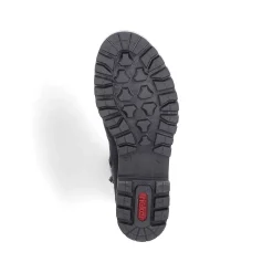 Rieker DamecykelStøvler Asfalt Sorte