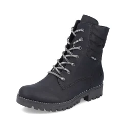 Rieker DamecykelStøvler Asfalt Sorte