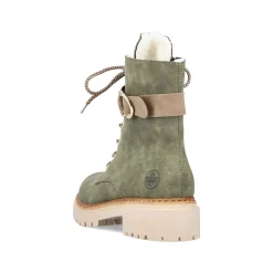 Rieker DamecykelStøvler Bladgronne