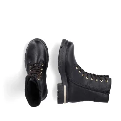 Rieker DamecykelStøvler Nat Sorte