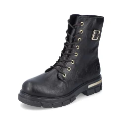 Rieker DamecykelStøvler Nat Sorte