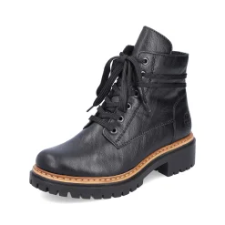 Rieker DamecykelStøvler Nat Sorte