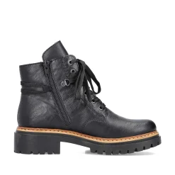 Rieker DamecykelStøvler Nat Sorte