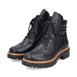 Rieker DamecykelStøvler Nat Sorte