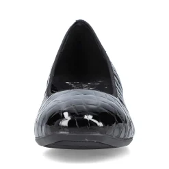 Rieker Damepumps Blank Sort