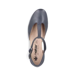 Rieker Damepumps Marinebla