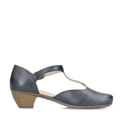 Rieker Damepumps Marinebla