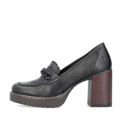 Rieker Damepumps Nat Sort