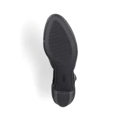 Rieker Damepumps Nat Sort