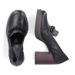 Rieker Damepumps Nat Sort