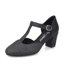 Rieker Damepumps Nat Sort