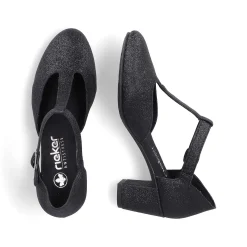 Rieker Damepumps Nat Sort