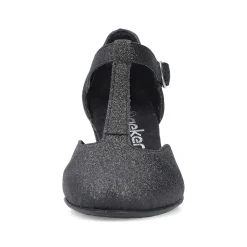 Rieker Damepumps Nat Sort