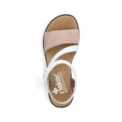Rieker Damesandaler Edelweis Champagne Beige
