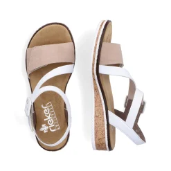 Rieker Damesandaler Edelweis Champagne Beige