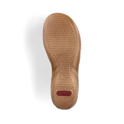 Rieker Damesandaler Med Stropper Lysebrune