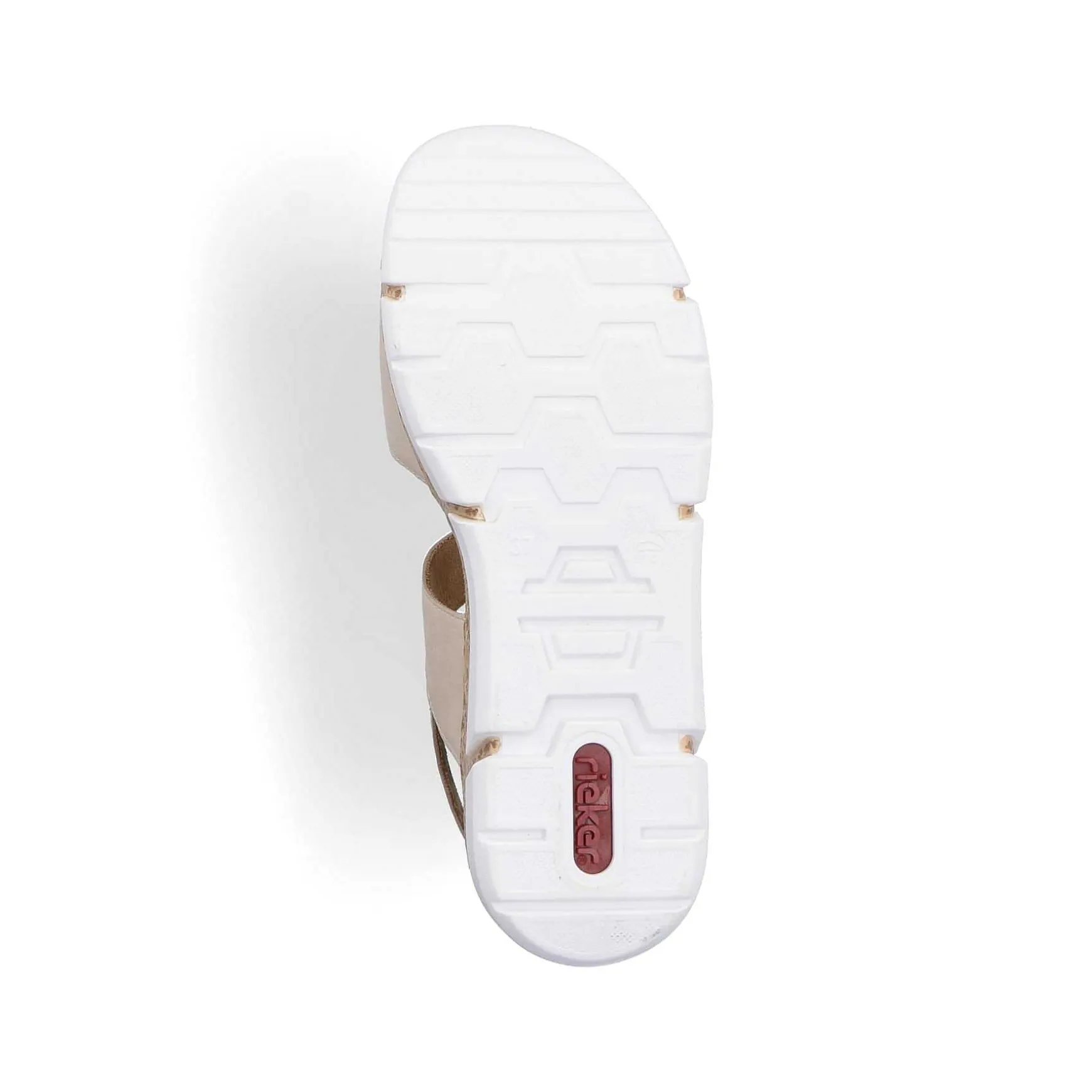 Rieker Damesandaler Med Stropper I Lys Beige