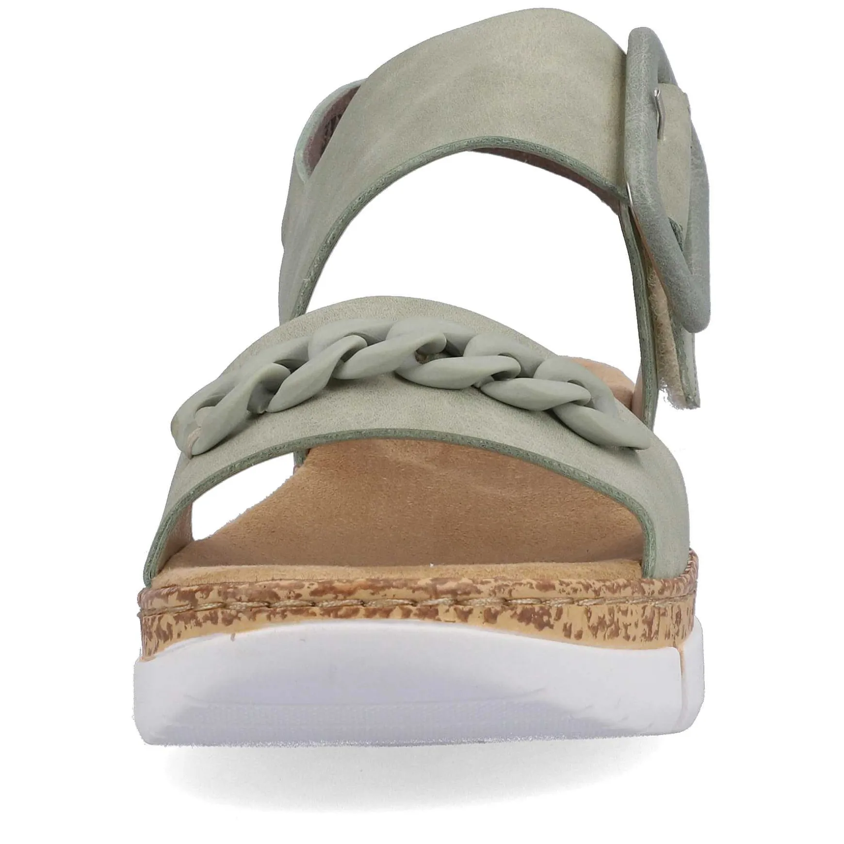 Rieker Damesandaler Med Stropper Mintgron