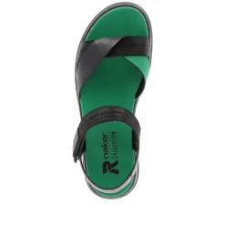 Rieker Damesandaler Med Stropper Night Black