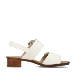 Rieker Damesandaler Med Stropper I Lys Beige
