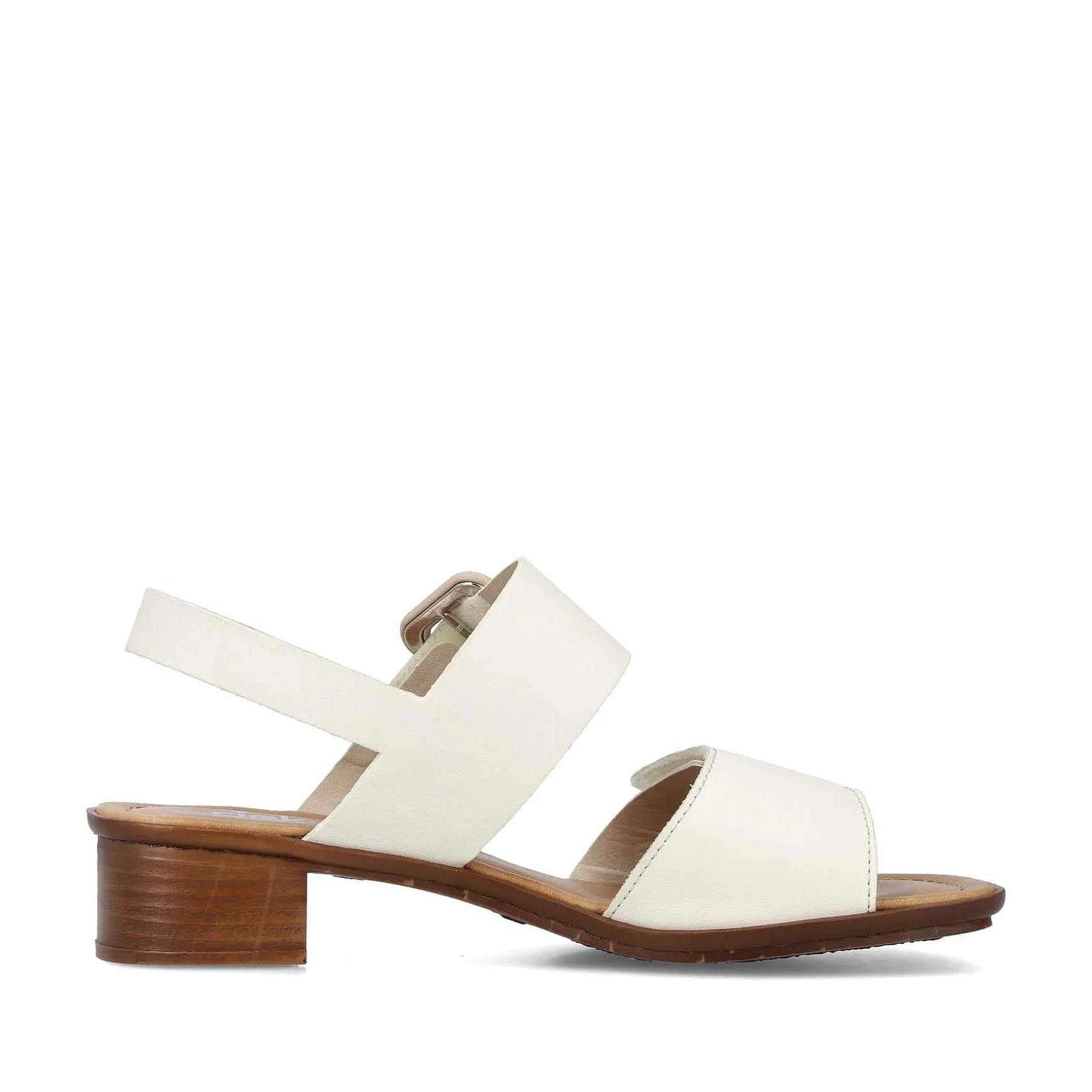 Rieker Damesandaler Med Stropper I Lys Beige