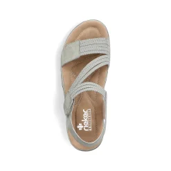 Rieker Damesandaler Med Stropper Mintgron