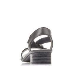 Rieker Damesandaler Med Stropper, Nat Sorte