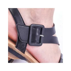 Rieker Damesandaler Med Stropper, Nat Sorte