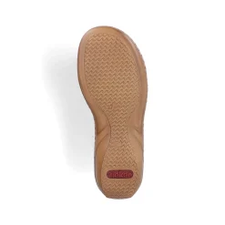 Rieker Damesandaler Med Stropper Gron Gra