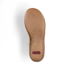 Rieker Damesandaler Med Stropper, Blod Pink