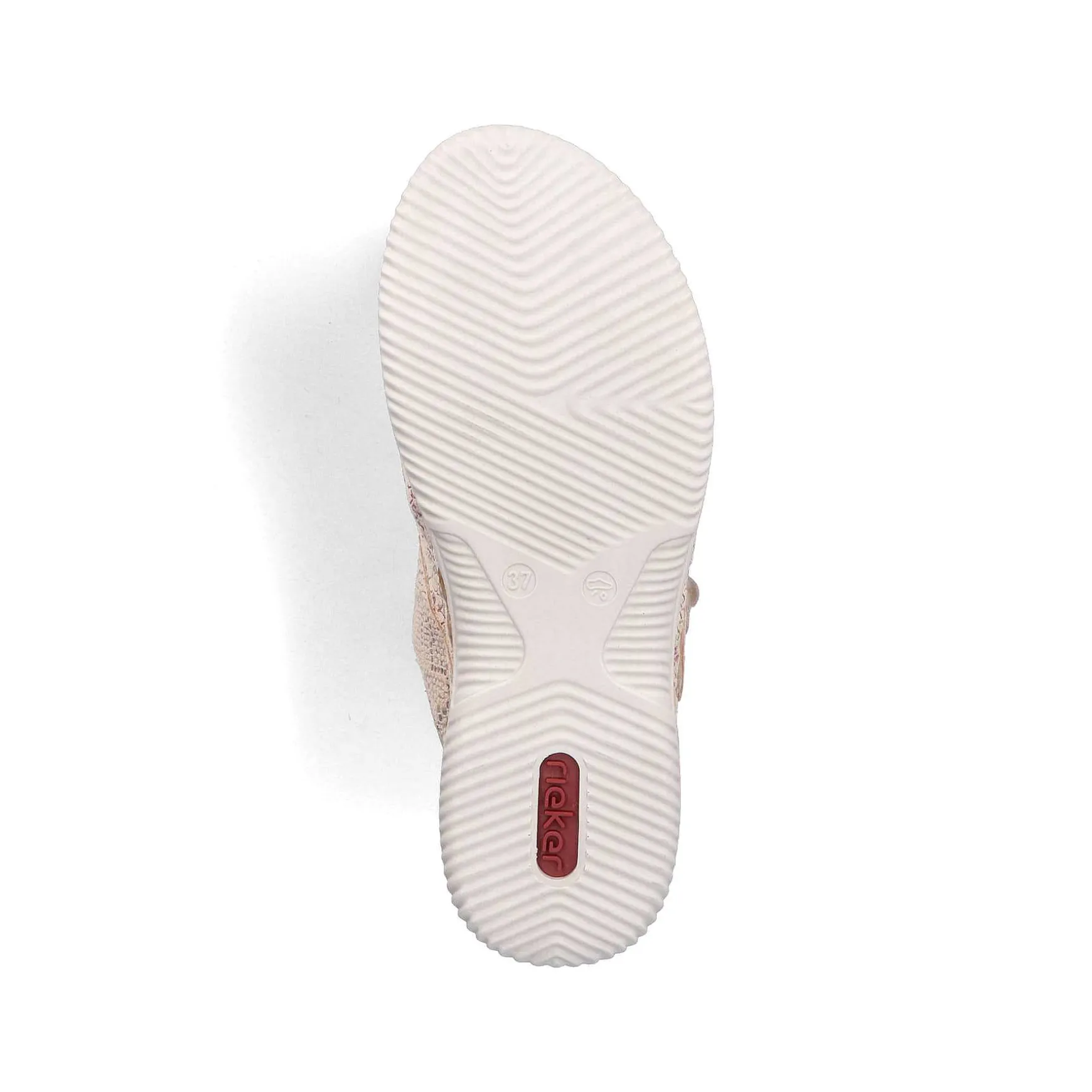 Rieker Damesandaler Med Stropper I Multi-Creme