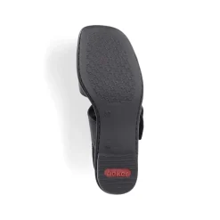 Rieker Damesandaler Med Stropper I Blank Sort