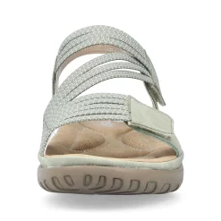 Rieker Damesandaler Med Stropper Mintgron